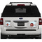 Hockey Personalized Square Car Magnets on Ford Explorer