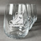 Hockey Stemless Wine Glasses (Set of 4)
