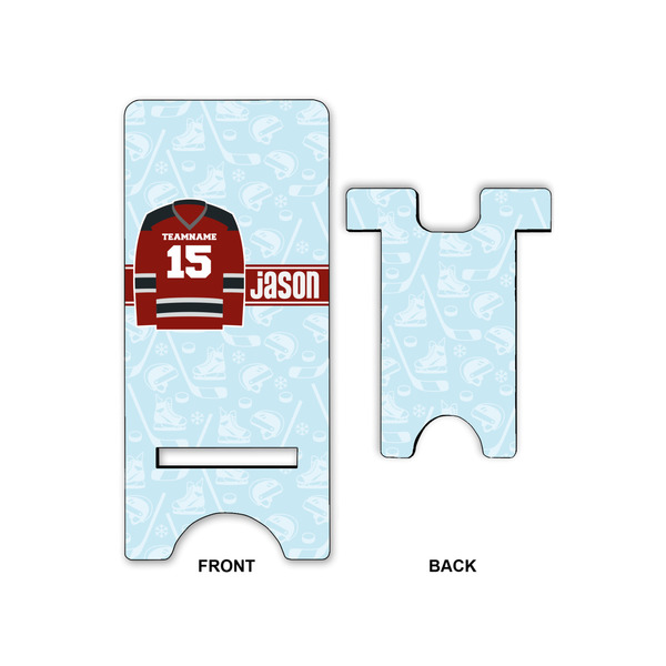 Hockey Phone Stand - Front & Back