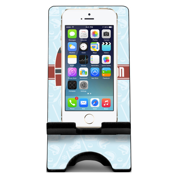 Hockey Phone Stand w/ Phone