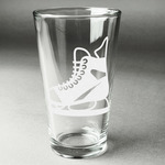 Hockey Pint Glass - Engraved