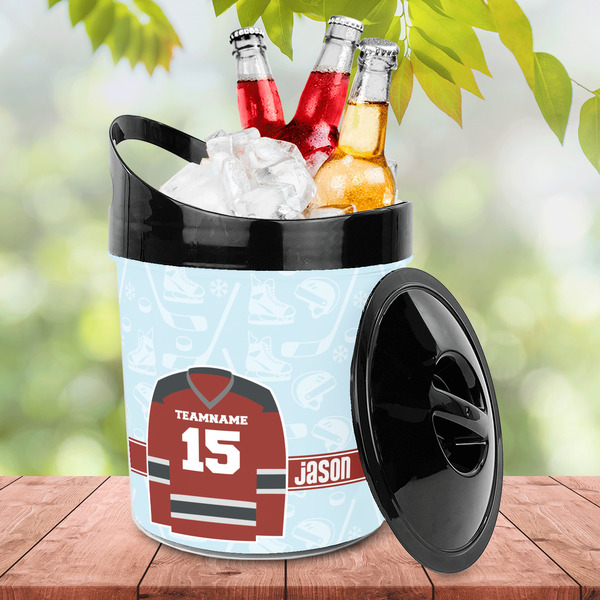 Hockey Plastic Ice Bucket - LIFESTYLE