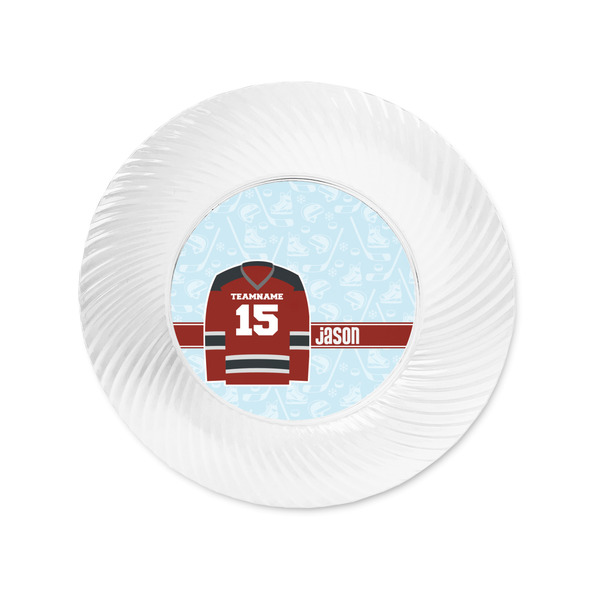 Hockey Plastic Party Appetizer & Dessert Plates - Approval
