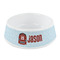 Hockey Plastic Dog Bowl - Small (Personalized)