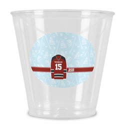Hockey Plastic Shot Glass (Personalized)
