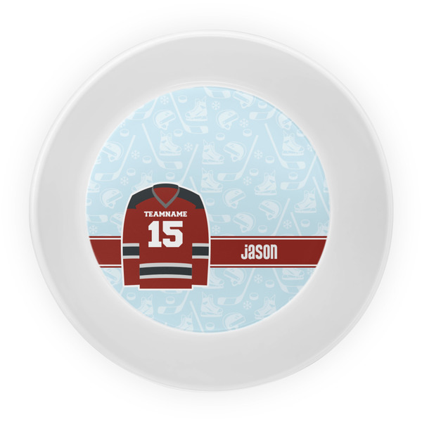 Hockey Melamine Bowl - Center