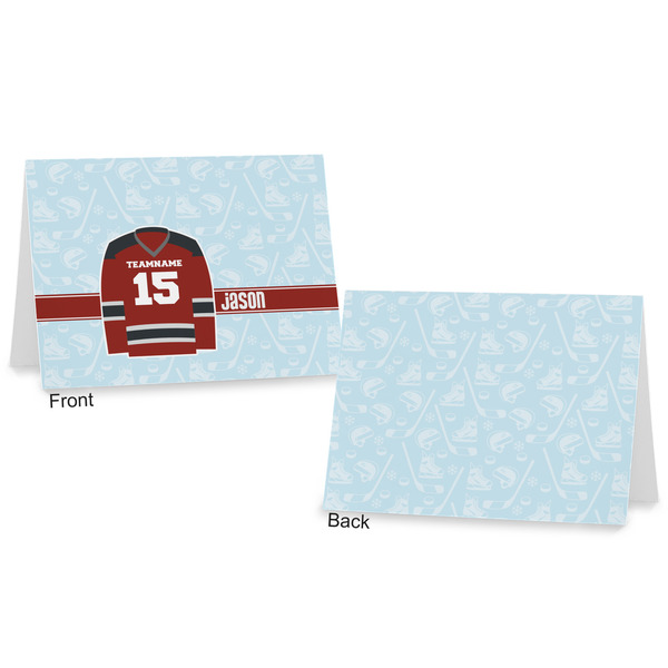 Hockey Postcard - Front and Back