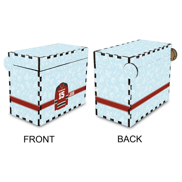 Hockey Recipe Box - Full Color - Approval