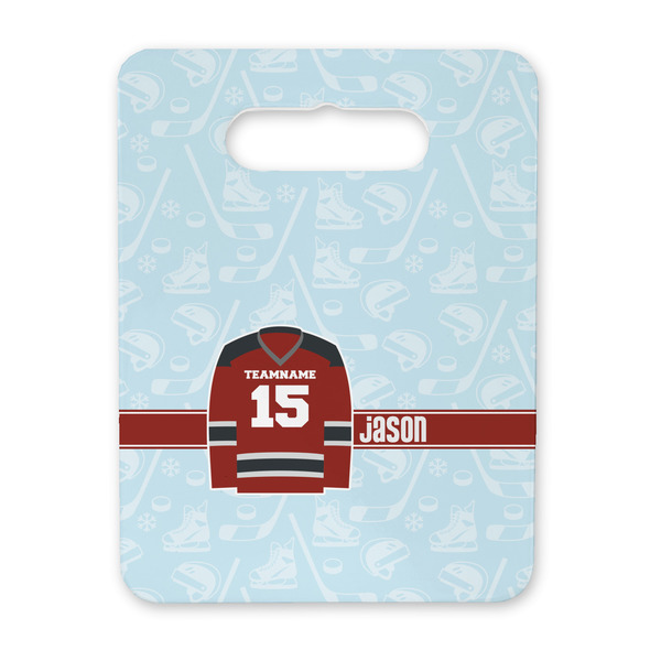 Custom Hockey Rectangular Trivet with Handle (Personalized)