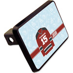 Hockey Rectangular Trailer Hitch Cover - 2" (Personalized)