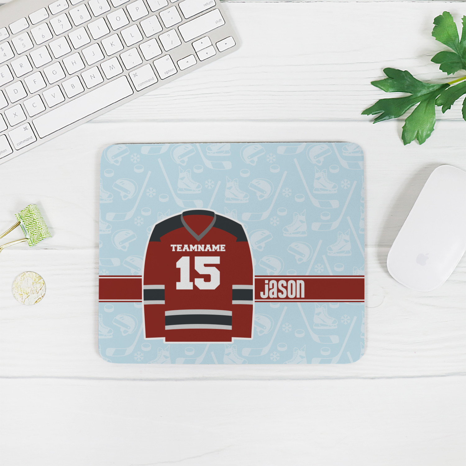 Hockey Mouse Pad (Personalized) YouCustomizeIt