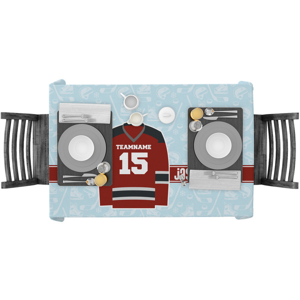 Hockey Rectangular Tablecloths - LIFESTYLE