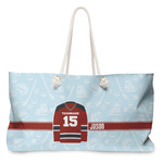 Hockey Large Tote Bag with Rope Handles (Personalized)