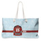 Hockey Large Rope Tote Bag - Front View