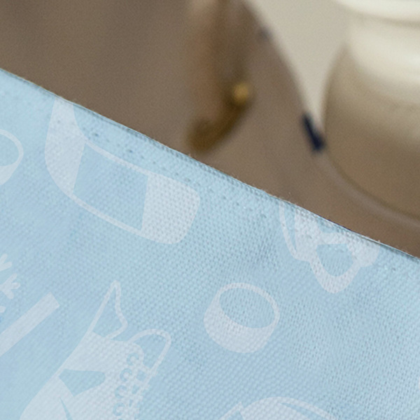 Hockey Large Rope Tote - Close Up View