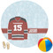 Hockey Round Beach Towel (Personalized)