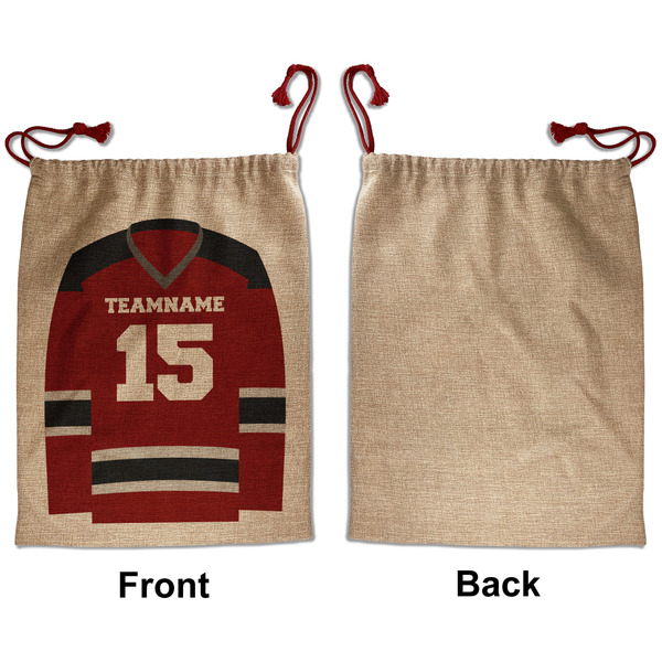 Hockey Santa Bag - Approval - Front