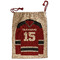 Hockey Santa Sack - Front (Personalized)