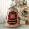 Hockey Santa Bag - Front (stuffed)