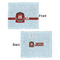 Hockey Security Blanket - Front & Back View