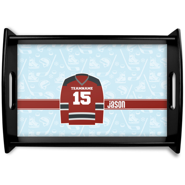 Custom Hockey Wooden Tray (Personalized)