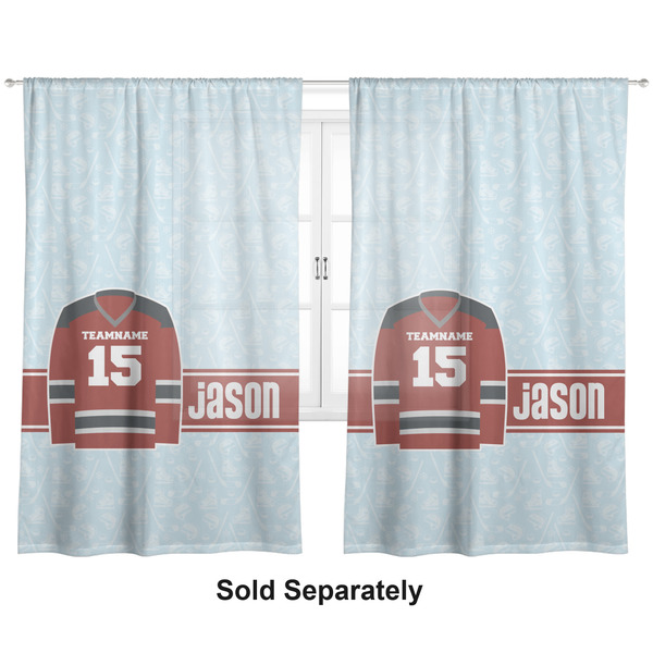 Hockey Sheer Curtains