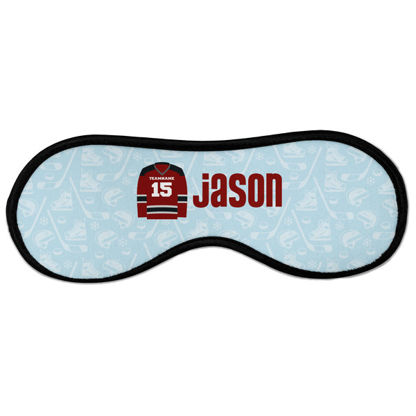 Custom Hockey Sleeping Eye Masks - Large (Personalized)