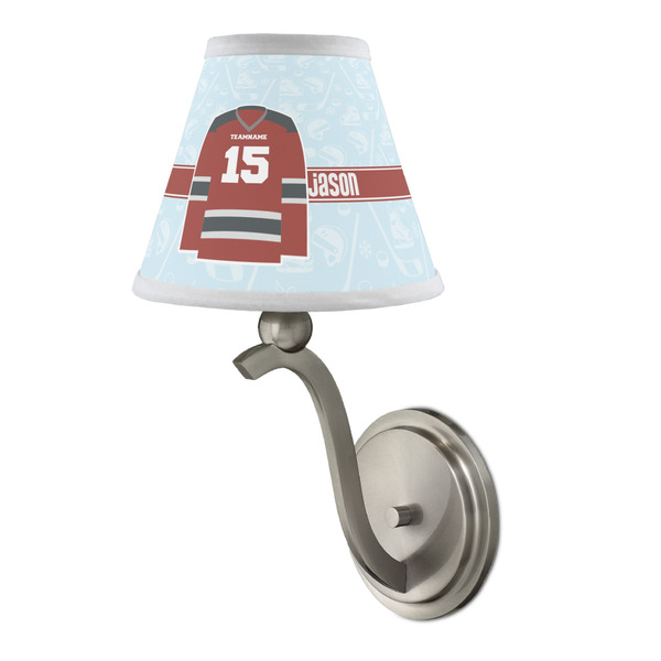 Hockey Small Chandelier Lamp - LIFESTYLE (on wall lamp)