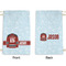 Hockey Small Laundry Bag - Front & Back View