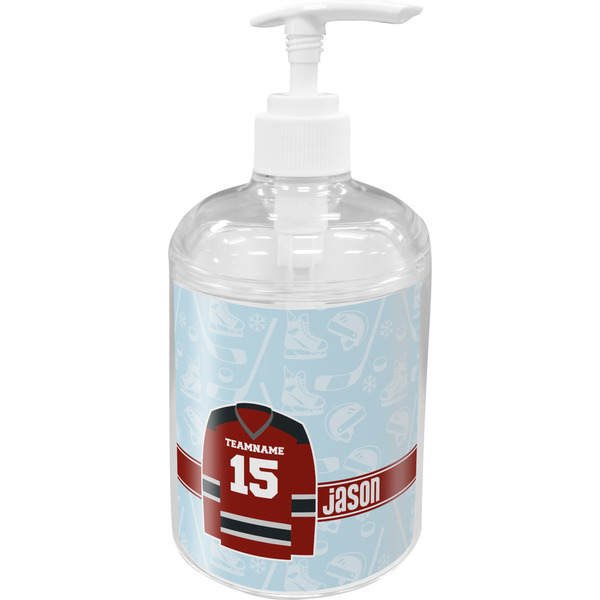 Hockey Soap / Lotion Dispenser (Personalized)
