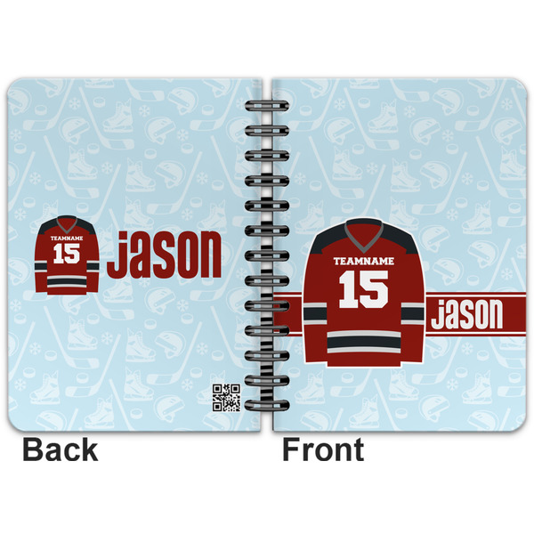 Hockey Spiral Journal 5 x 7 - Apvl