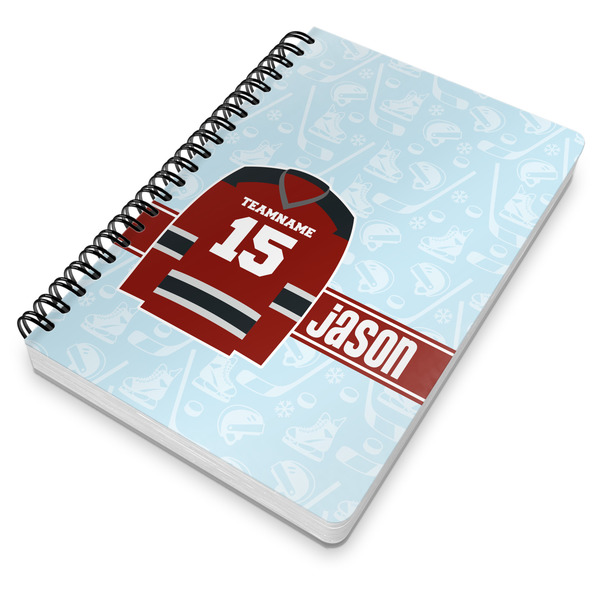 Hockey Spiral Journal 7 x 10 - Main
