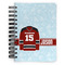 Hockey Spiral Notebook - 5x7 w/ Name and Number