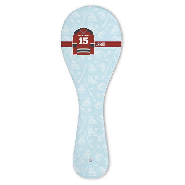 Custom Hockey Ceramic Spoon Rest (Personalized)