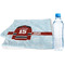 Hockey Sports Towel Folded with Water Bottle