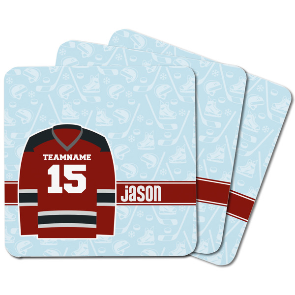 Hockey Square Fridge Magnet - MAIN