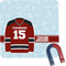 Hockey Square Fridge Magnet (Personalized)