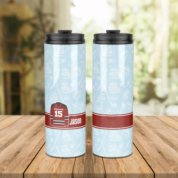 Hockey Stainless Steel Tumbler - Lifestyle