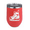 Hockey Stainless Wine Tumblers - Coral - Double Sided - Front