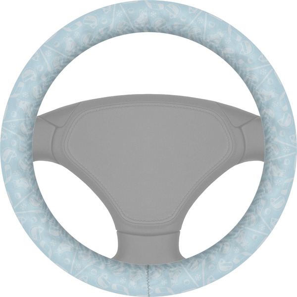 Custom Hockey Steering Wheel Cover