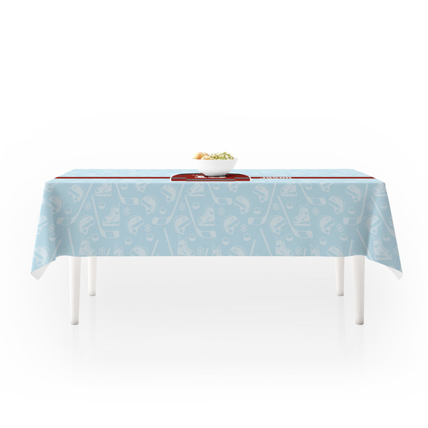 Hockey Tablecloths (58"x102") - MAIN (side view)