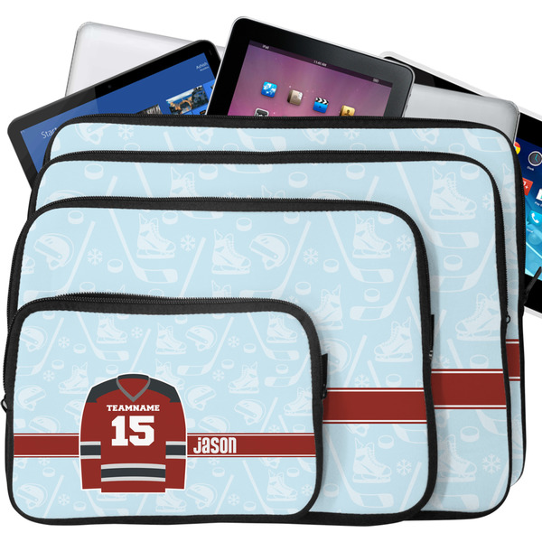 Hockey Tablet & Laptop Case Sizes