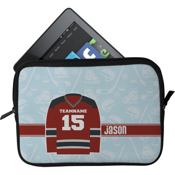 Custom Hockey Tablet Case / Sleeve - Small (Personalized)
