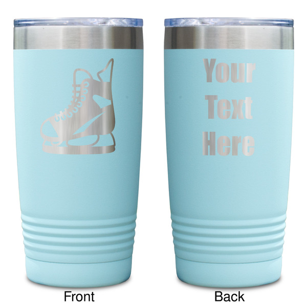 Hockey Teal Polar Camel Tumbler - 20oz -Double Sided - Approval