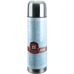 Hockey Stainless Steel Thermos (Personalized)