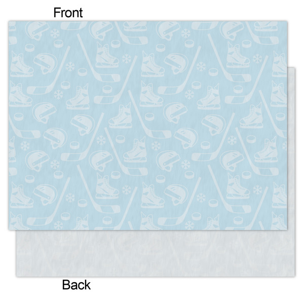 Hockey Tissue Paper - Heavyweight - Medium - Front & Back