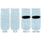 Hockey Toddler Ankle Socks - Double Pair - Front and Back - Apvl