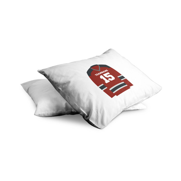 Hockey Toddler Pillow Case - TWO (partial print)