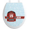 Hockey Toilet Seat Decal (Personalized)
