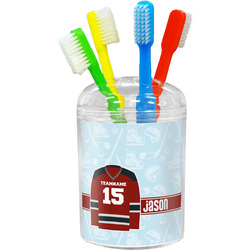 Hockey Toothbrush Holder (Personalized)